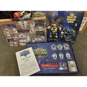 Butt Ugly Martians Board Game Race to Rescue Dog - Milton Bradley 2001 *** READ*